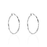 Cr&eacute;oles Argent Blanc Ires - Cr&eacute;oles Femme | Marc Orian