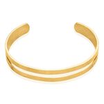 Jonc Ruka Acier Jaune - Bijoux fantaisie Femme | Marc Orian