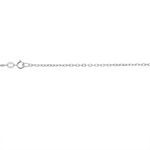 Cha&icirc;ne Igoa Maille For&ccedil;at Diamantee Or Blanc - Chaines Unisex | Marc Orian