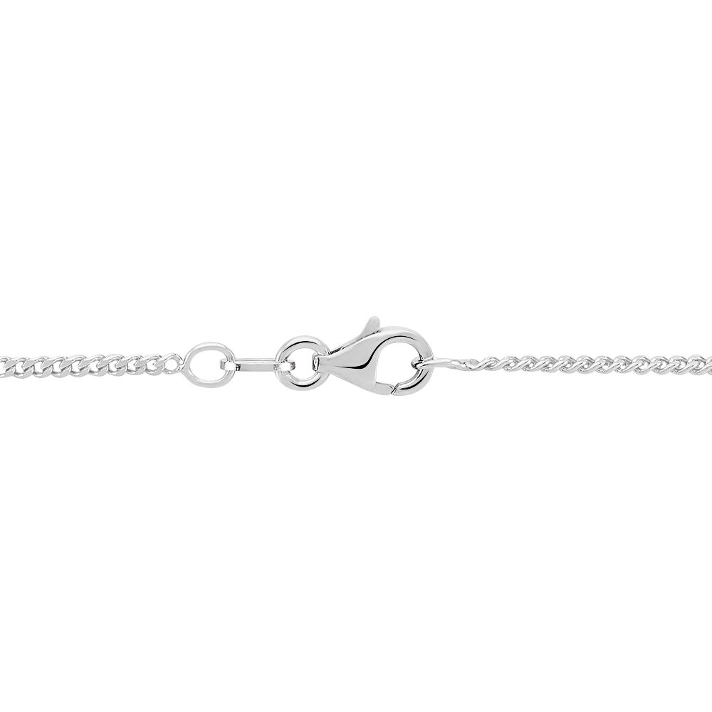 Cha&icirc;ne Clementine Argent Blanc - Colliers fantaisie Femme | Marc Orian