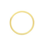 Alliance Ilian Demi Jonc Bombe Or Jaune - Alliances personnalis&eacute;es Famille | Marc Orian