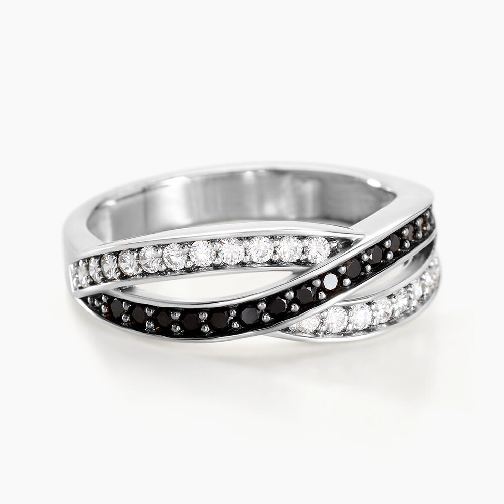 Bague Bethany Argent Blanc Oxyde De Zirconium - Bagues avec pierre Femme | Marc Orian