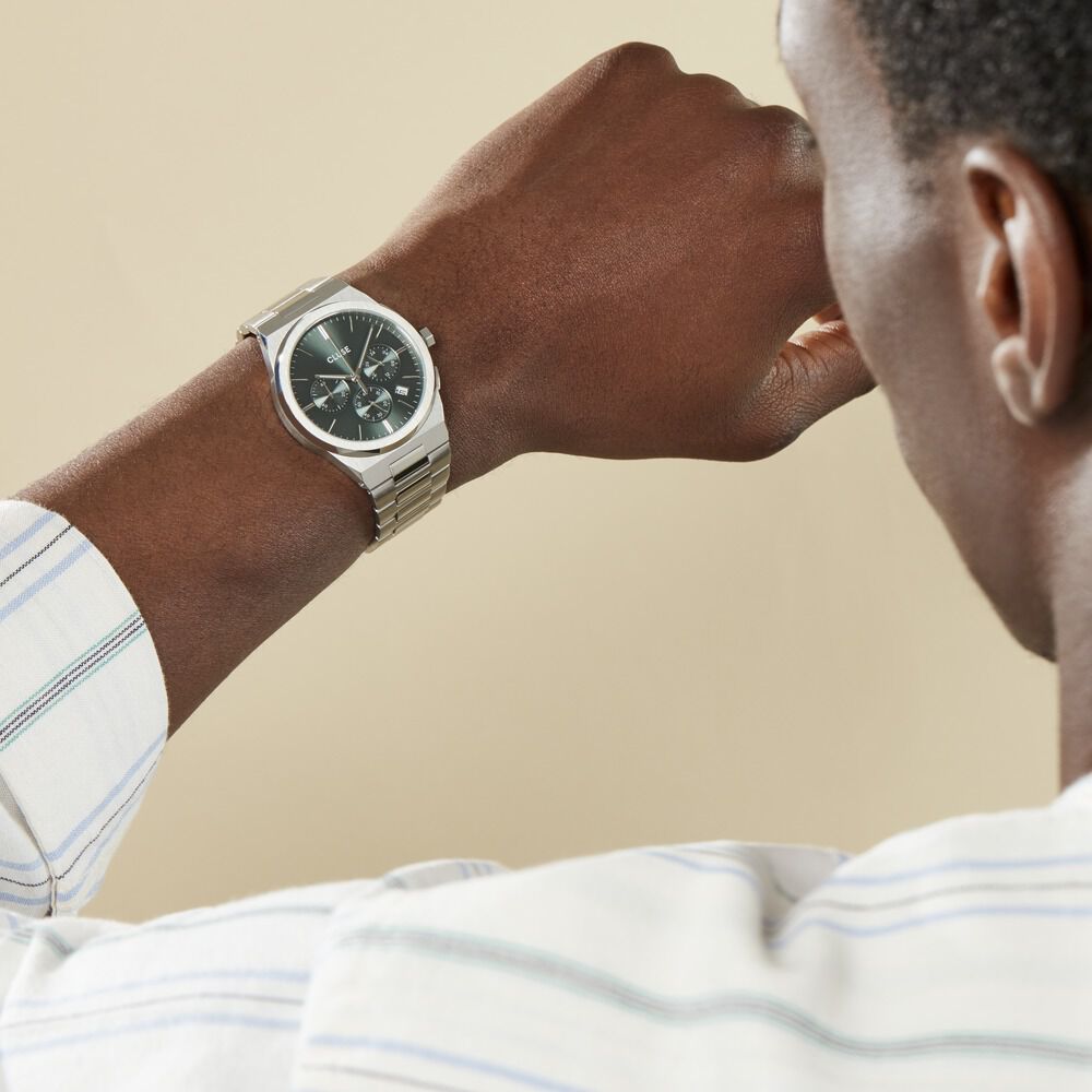 Montre Cluse Vigoureux Chrono Vert - Montres étanches Homme | Marc Orian