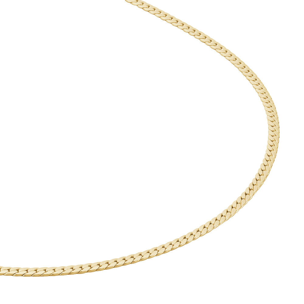 Collier Messaline Plaqu&eacute; Or Jaune - Chaines Femme | Marc Orian