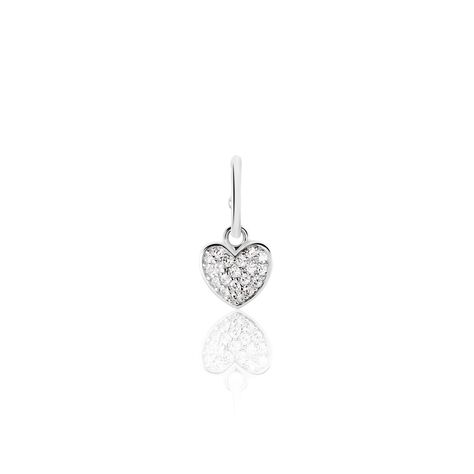 Créole Unitaire Argent Blanc Donelle Oxydes De Zirconium - Piercings d'oreilles Femme | Marc Orian