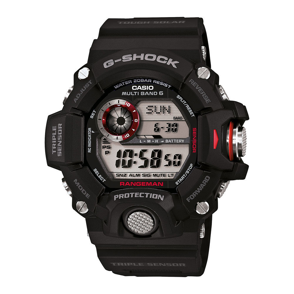 Montre Hybride Casio G-shock Rangeman Gris - Montres connectées Homme | Marc Orian