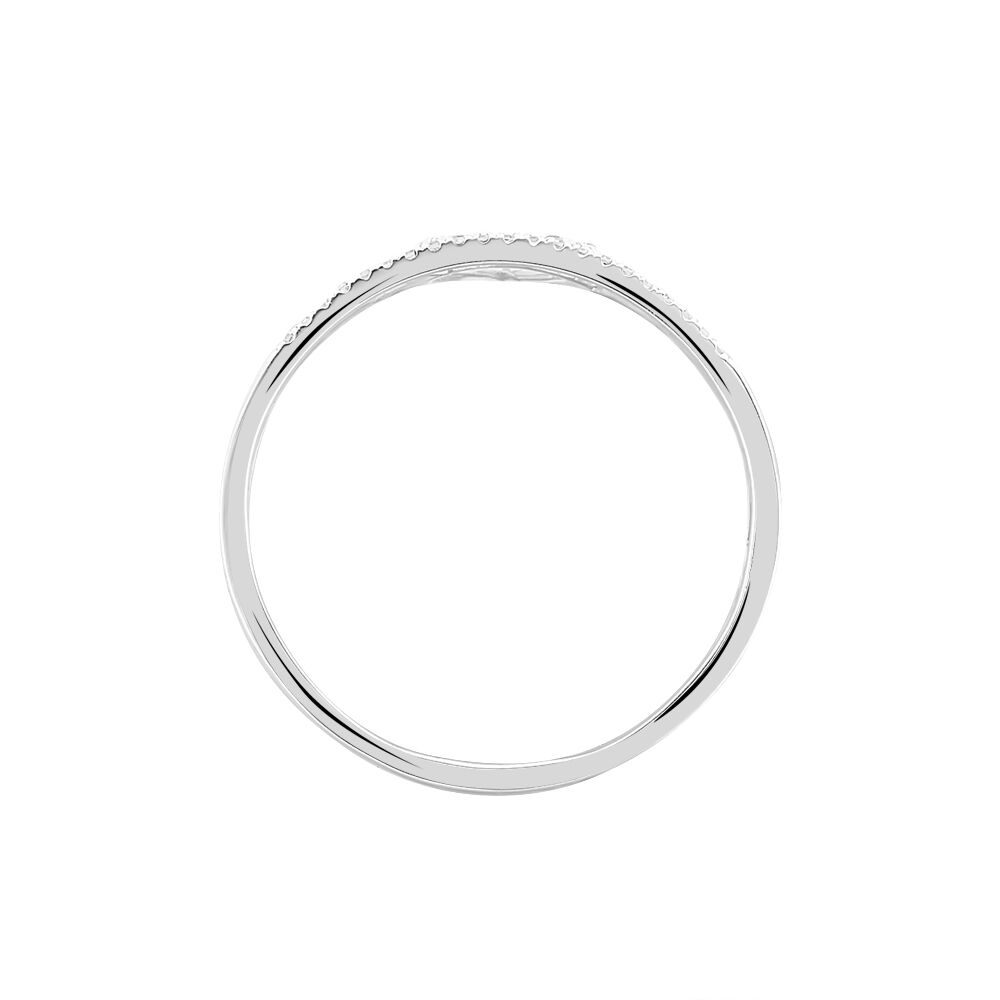 Bague Maude Or Blanc Diamant - Parures de mariage Femme | Marc Orian