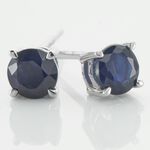 Boucles D'oreilles Puces Or Jaune Oxyde De Zirconium - Puces Femme | Marc Orian