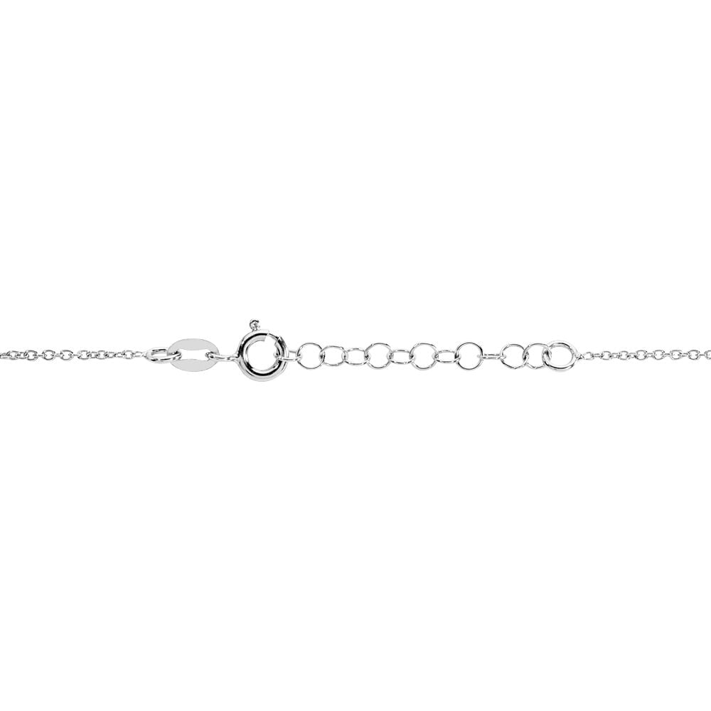 Collier Fanni Argent Blanc - Colliers fantaisie Femme | Marc Orian