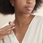 Cha&icirc;ne Igoa Maille For&ccedil;at Diamantee Or Jaune - Chaines Femme | Marc Orian