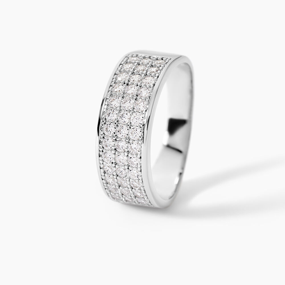 Bague Cecelia Argent Blanc Oxyde De Zirconium - Bagues avec pierre Femme | Marc Orian