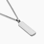 Collier Pantheon Acier Blanc - Colliers fantaisie Homme | Marc Orian