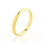 Alliance Isaac Demi Jonc Confort Or Jaune - Alliances personnalis&eacute;es Famille | Marc Orian