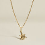 Pendentif Kalinka Tortue Or Jaune - Pendentifs Famille | Marc Orian