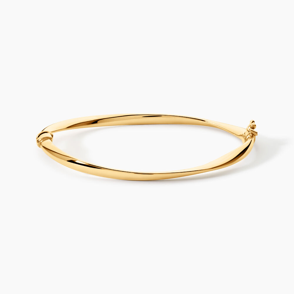 Bracelet Jonc Anaisaae Argent Dor&eacute; A L'Or 750/1000 - Bracelets joncs Femme | Marc Orian