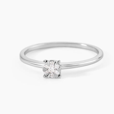 Bague Solitaire Or Blanc Dream Diamants - Solitaires Femme | Marc Orian