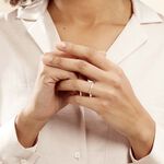 Alliance Davila Or Jaune Oxyde De Zirconium - Alliances duo Femme | Marc Orian