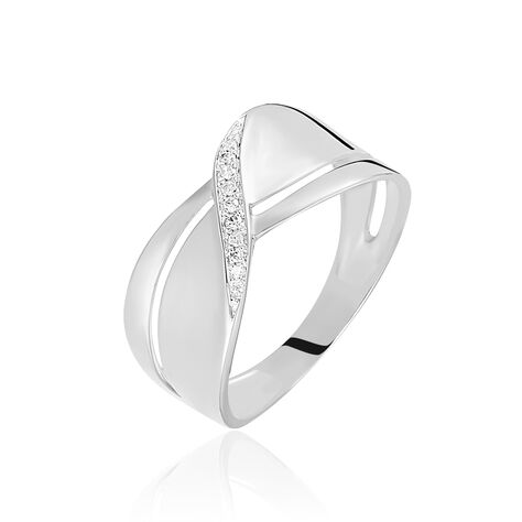 Bague Camomille Or Blanc Diamant - Bagues Femme | Marc Orian