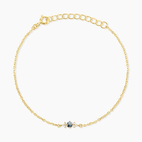 Bracelet Poem Argent Jaune Topaze Oxyde De Zirconium - Bracelets fantaisie Femme | Marc Orian