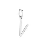 Pendentif Ionia Lettre Or Blanc - Pendentifs Famille | Marc Orian