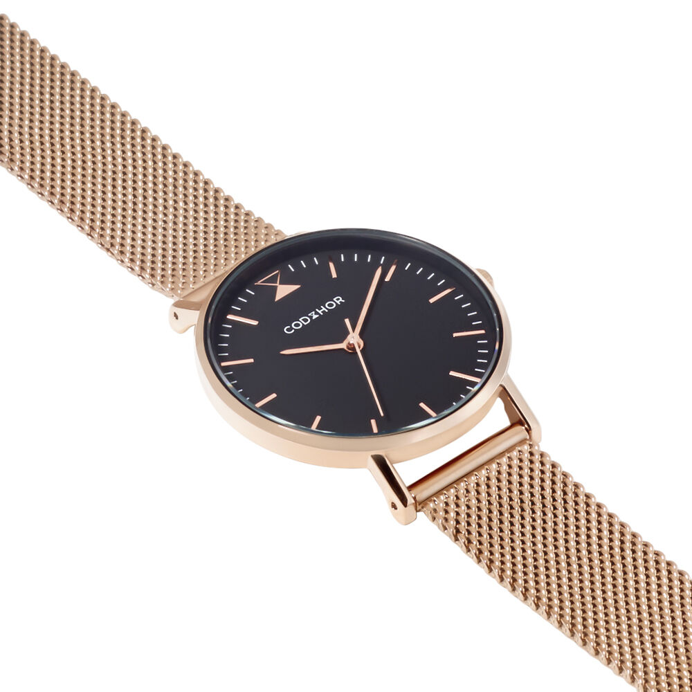 Montre Codhor Cindy Noir - Montres étanches Femme | Marc Orian