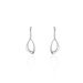 Boucles D'oreilles Pendantes Ketyae Argent Blanc - Pendantes Femme | Marc Orian