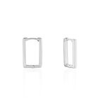 Cr&eacute;oles Keiko Argent Blanc - Cr&eacute;oles Femme | Marc Orian