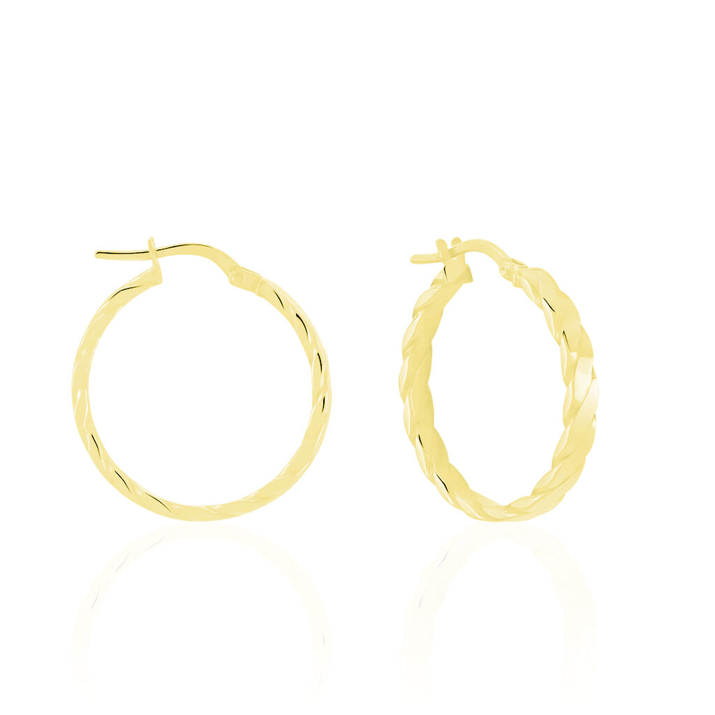 Créoles Deniz Or Jaune - Créoles Femme | Marc Orian