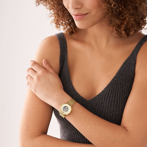 Montre Fossil carlie Mini Me Doré - Montres automatique Femme | Marc Orian