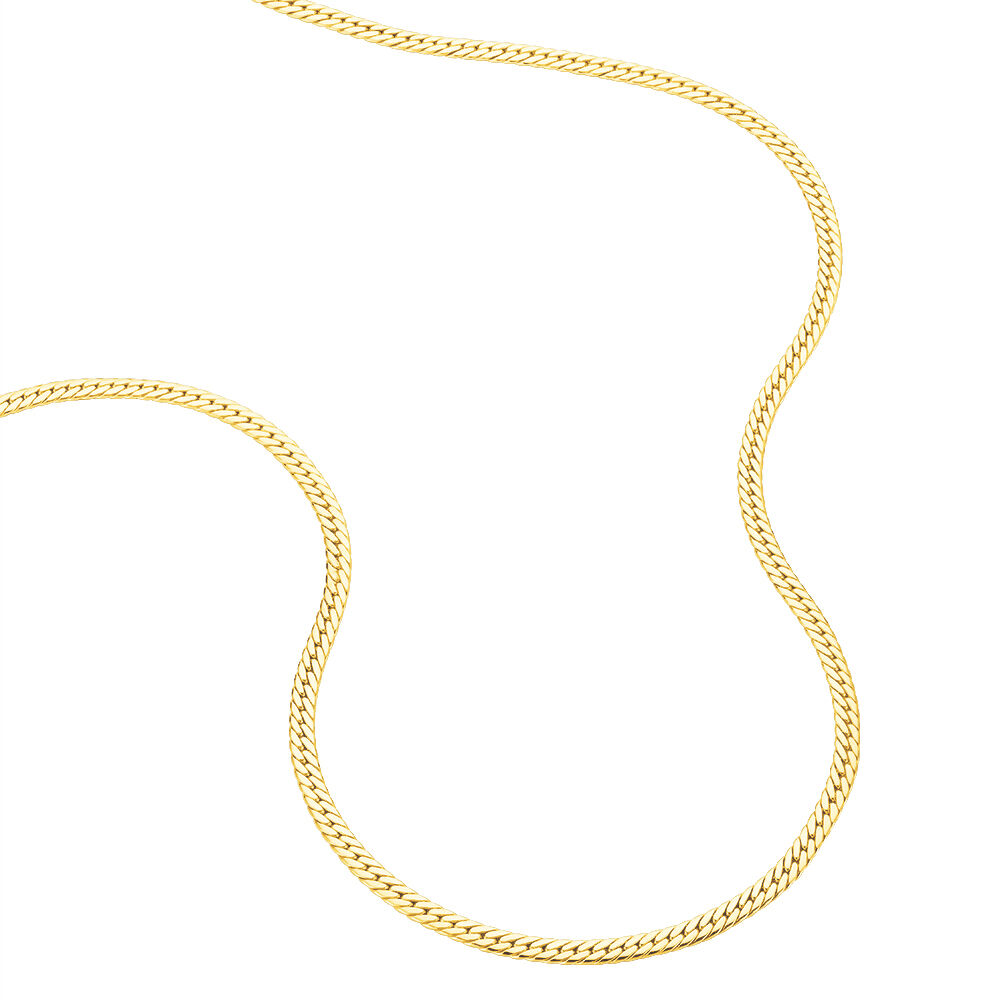 Collier Doline Maille Anglaise Or Jaune - Chaines Femme | Marc Orian