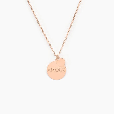 Collier Eternelle Argent Rose - Colliers ete Femme | Marc Orian