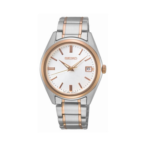Montre Seiko Classique Blanc - Montres classiques Homme | Marc Orian