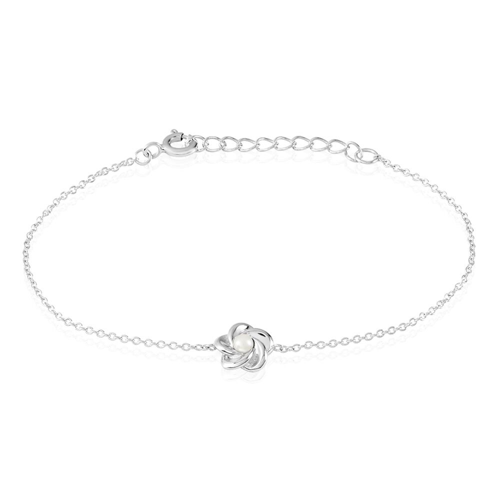 Bracelet Kanani Argent Blanc Perle De Culture - Bracelets fantaisie Femme | Marc Orian