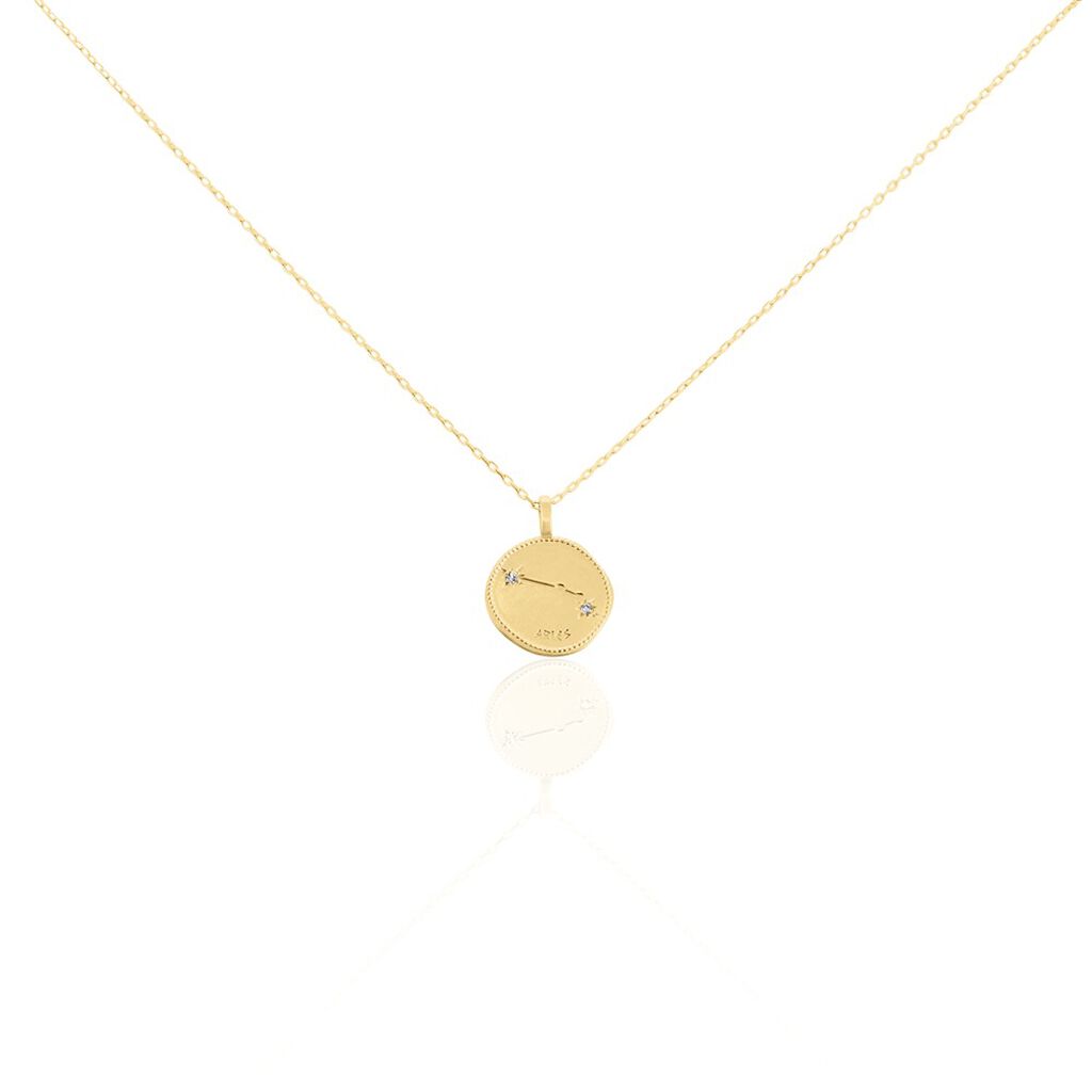 Collier Iago Plaqué Or Oxydes De Zirconium - Colliers avec pierres Femme | Marc Orian