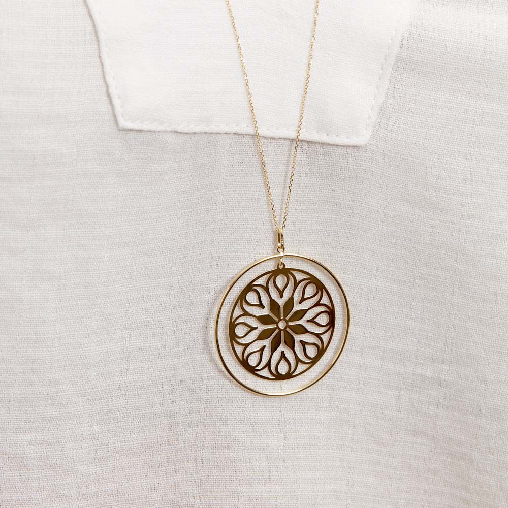 Collier Rosamund Or Jaune -  Femme | Marc Orian