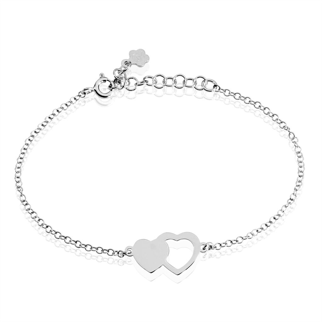 Bracelet Blandine Argent Blanc - Bracelets chaînes Femme | Marc Orian