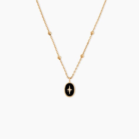 Collier Alerya Plaqu&eacute; Or Jaune Oxyde De Zirconium - Colliers avec pierres Femme | Marc Orian