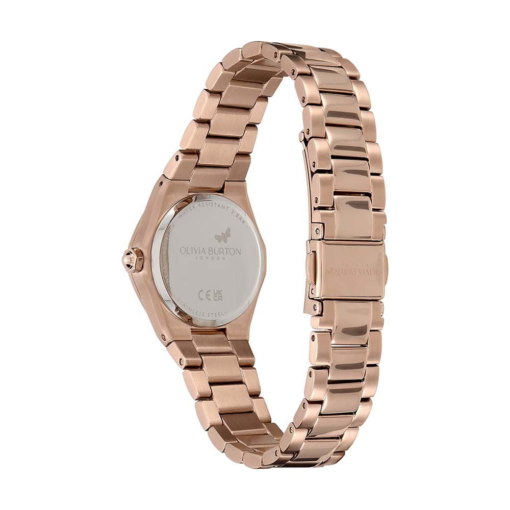 Montre Olivia Burton Mini Hexa Bordeaux - Montres &eacute;tanches Femme | Marc Orian