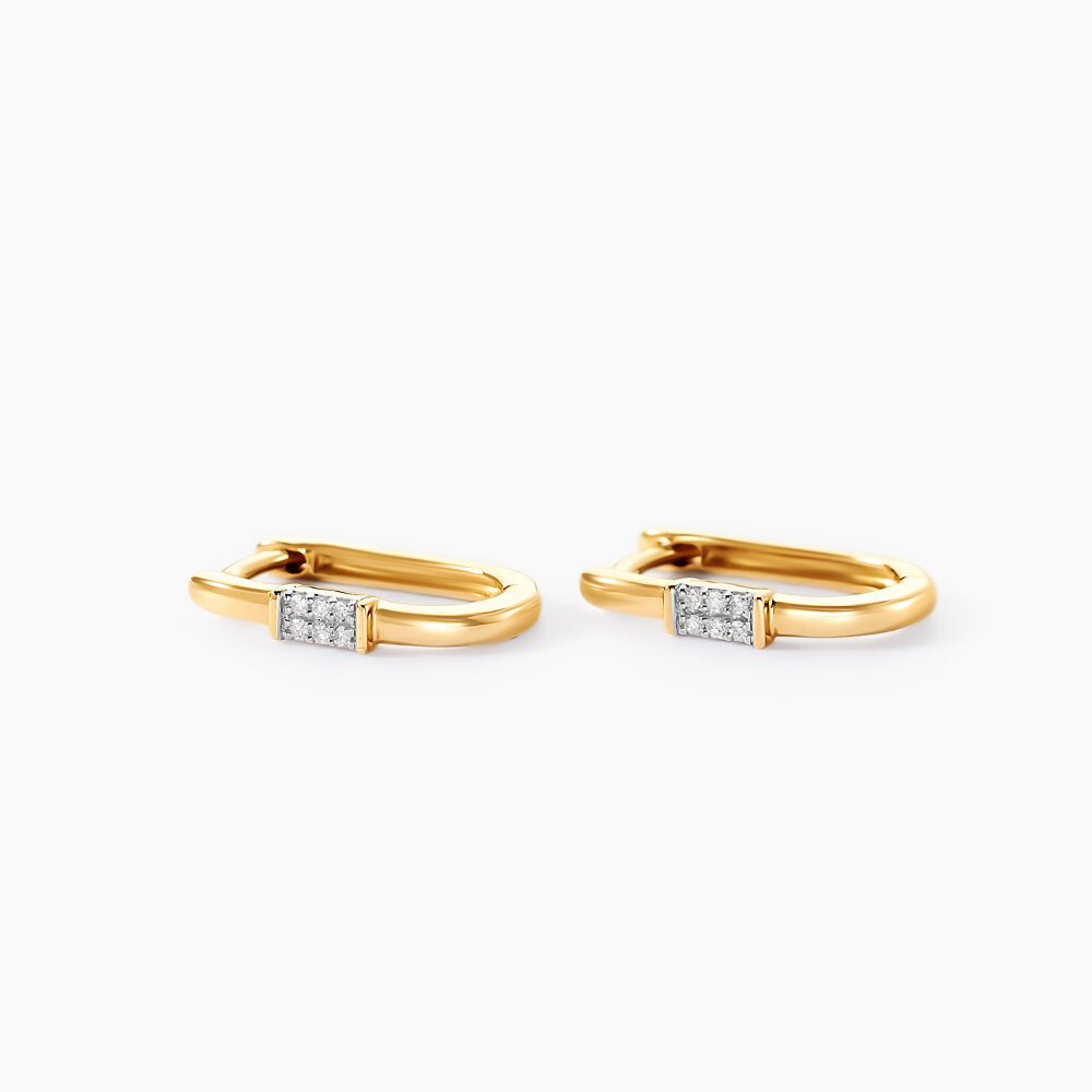 Cr&eacute;oles Infinite Love Or Jaune Diamant - Cr&eacute;oles Femme | Marc Orian