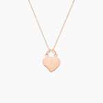 Pendentif Eudocie Or Rose - Bijoux personnalis&eacute;s Famille | Marc Orian