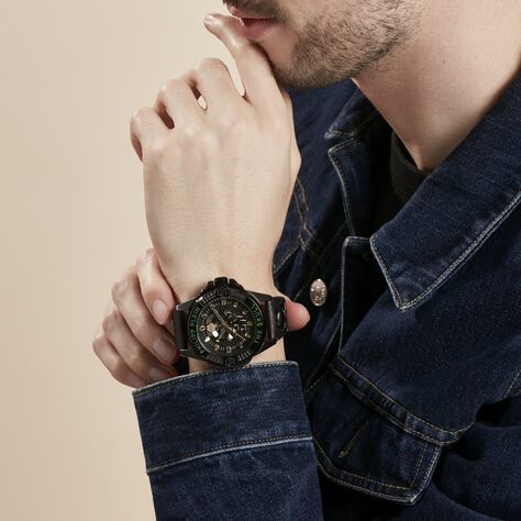 Montre Philipp Plein The $kull Noir - Montres Homme | Marc Orian
