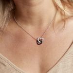 Collier Lovea Argent Blanc C&eacute;ramique Et Oxyde De Zirconium - Colliers avec pierres Femme | Marc Orian