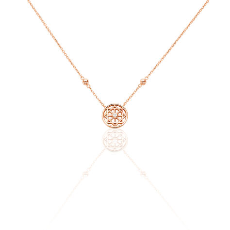 Collier Peinda Argent Rose Oxyde De Zirconium - Colliers avec pierres Femme | Marc Orian