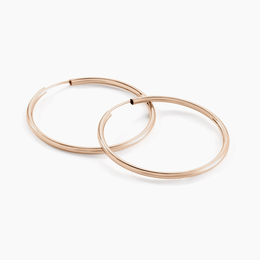 Cr&eacute;oles Valencina Or Rose - Cr&eacute;oles Femme | Marc Orian