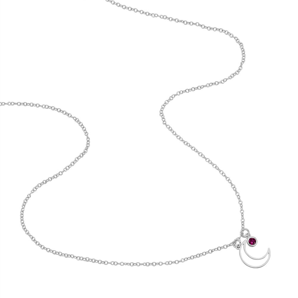 Collier Spirit Argent Blanc Oxyde De Zirconium - Colliers avec pierres Femme | Marc Orian