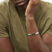 Bracelet Street Acier Blanc - Bracelets Homme | Marc Orian