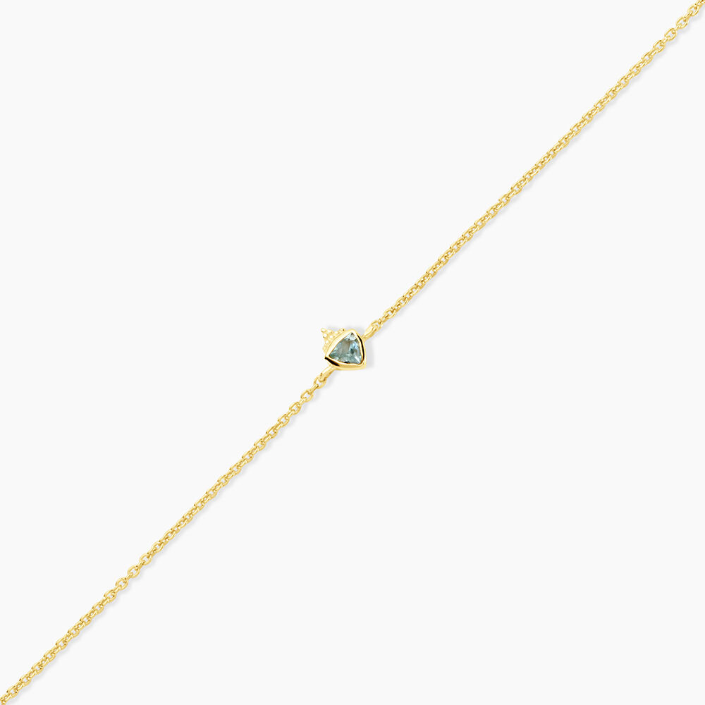 Bracelet Poem Argent Jaune Topaze - Bracelets fantaisie Femme | Marc Orian