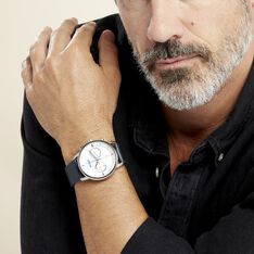 Montre Hugo Advise Blanc - Montres classiques Homme | Marc Orian