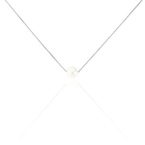 Collier Rada Maille Venitienne Argent Blanc Perle De Culture - Colliers Femme | Marc Orian
