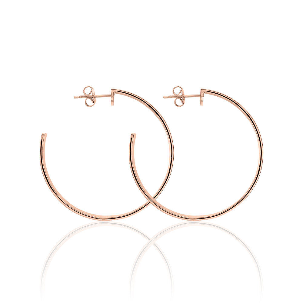 Créoles Airelle Acier Rose - Créoles Femme | Marc Orian